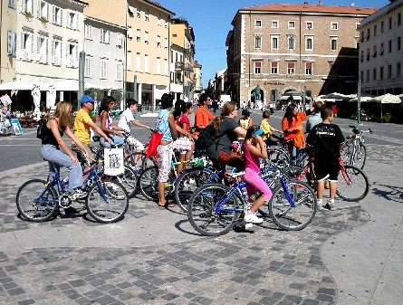 pedalare in città